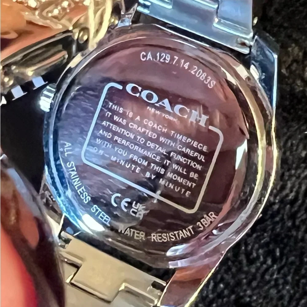 ❤️‍🔥COACH PRESTON 36MM CRYSTAL ACCENT WATCH. #14503856-NWT❤️‍🔥